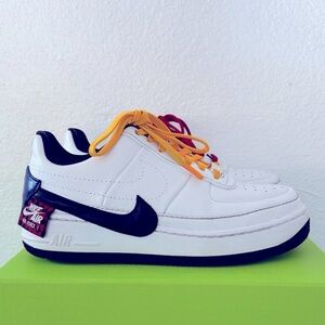Nike Air Force 1 Jester XX SE Women’s Size 7.5 White Black Laser Orange Sneakers
